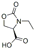 4-Oxazolidinecarboxylicacid,3-ethyl-2-oxo-,(4r)-(9ci) Structure,462100-59-0Structure