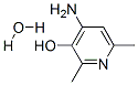 3-Pyridinol, 4-amino-2,6-dimethyl-, monohydrate (9ci) Structure,462601-25-8Structure