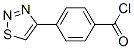 4-(1,2,3-Thiadiazol-4-yl)benzoyl chloride Structure,465513-98-8Structure