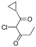 1,3-Pentanedione, 2-chloro-1-cyclopropyl-(9ci) Structure,473924-03-7Structure