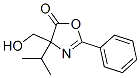 5(4H)-oxazolone, 4-(hydroxymethyl)-4-(1-methylethyl)-2-phenyl- Structure,474651-50-8Structure