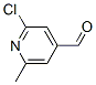 2-Chloro-6-methylpyridine-4-carboxaldehyde Structure,479613-16-6Structure