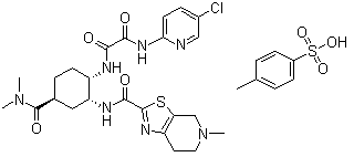 Edoxaban tsoh Structure,480449-71-6Structure