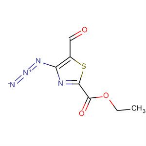 Ethyl 4-azido-5-formylthiazole-2-carboxylate Structure,480451-20-5Structure