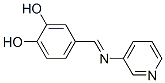 1,2-Benzenediol, 4-[(3-pyridinylimino)methyl]-(9ci) Structure,482335-20-6Structure