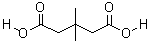 3,3-Dimethylglutaric acid Structure,4839-46-7Structure