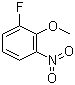 2-Fluoro-6-nitroanisole Structure,484-94-6Structure