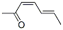 3,5-Heptadien-2-one, (z,e)-(8ci,9ci) Structure,4857-17-4Structure