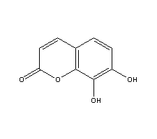 7,8-Dihydroxycoumarin Structure,486-35-1Structure