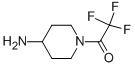 4-Piperidinamine, 1-(trifluoroacetyl)-(9ci) Structure,497177-66-9Structure