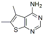 5,6-Dimethyl-thieno[2,3-d]pyrimidin-4-ylamine Structure,4994-89-2Structure