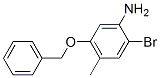 5-(Benzyloxy)-2-bromo-4-methylaniline Structure,499770-88-6Structure