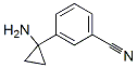 Benzonitrile, 3-(1-aminocyclopropyl)- Structure,503417-36-5Structure