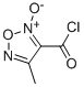 1,2,5-Oxadiazole-3-carbonyl chloride, 4-methyl-, 2-oxide (9ci) Structure,50412-72-1Structure