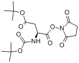 Boc-Asp(OBut)-OSu Structure,50715-50-9Structure