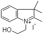 1-(2-Hydroxyethyl)-2,3,3-trimethyl-3H-indolium iodide Structure,50839-66-2Structure