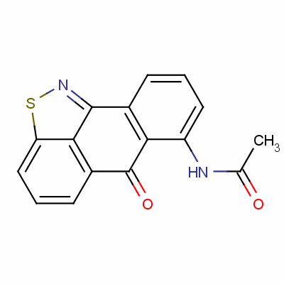 N-(6-oxo-6h-anthra[9,1-cd]isothiazol-7-yl)acetamide Structure,50988-01-7Structure