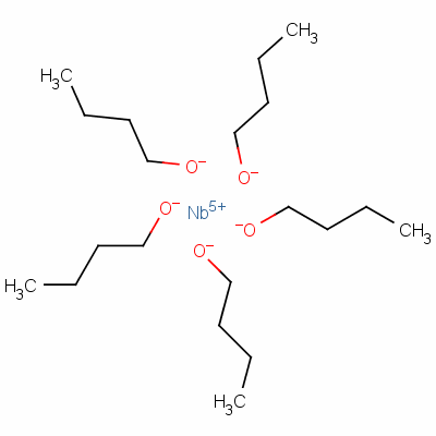 Niobium n-butoxide Structure,51030-47-8Structure