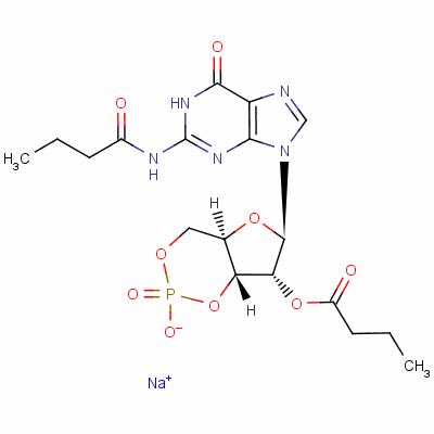 Dibutyryl-cgmp (sodium salt) Structure,51116-00-8Structure