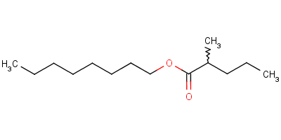 Octyl (s)-2-methylvalerate Structure,51183-44-9Structure