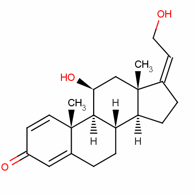 11-Beta,21-dihydroxypregna-1,4,17(20)-trien-3-one Structure,51259-83-7Structure