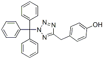 4-(2-Trityl-2H-tetrazol-5-ylmethyl)-phenol Structure,51517-88-5Structure