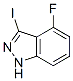 4-Fluoro-3-iodo-1H-indazole Structure,518990-32-4Structure