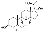 5-Alpha-pregnan-3-beta, 17,20-alpha-triol Structure,520-86-5Structure