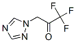 2-Propanone, 1,1,1-trifluoro-3-(1h-1,2,4-triazol-1-yl)- Structure,522634-27-1Structure