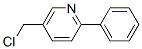 5-(Chloromethyl)-2-phenylpyridine Structure,5229-40-3Structure