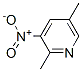 2,5-Dimethyl-3-nitropyridine Structure,52381-06-3Structure