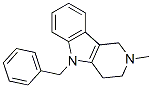 5-Benzyl-2-methyl-2,3,4,5-tetrahydro-1h-pyrido[4,3-b]indole Structure,524-81-2Structure