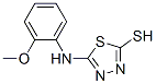 5-(2-Methoxy-phenylamino)-[1,3,4]thiadiazole-2-thiol Structure,52494-33-4Structure