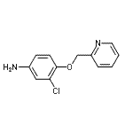 [3-Chloro-4-(pyridin-2-ylmethoxy)phenyl]amine Structure,524955-09-7Structure