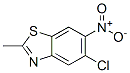 5-Chloro-2-methyl-6-nitro-benzothiazole Structure,5264-77-7Structure