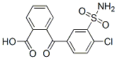 2-(4-Chloro-3-sulphamoylbenzoyl)benzoic acid Structure,5270-74-6Structure