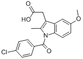 Indometacin Structure,53-86-1Structure