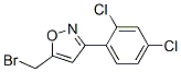 5-(Bromomethyl)-3-(2,4-dichlorophenyl)isoxazole Structure,5301-00-8Structure