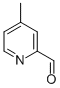 4-Methylpyridine-2-carboxaldehyde Structure,53547-60-7Structure