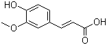 trans-Ferulic acid Structure,537-98-4Structure