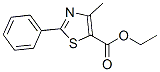 Ethyl 4-methyl-2-phenyl-1,3-thiazole-5-carboxylate Structure,53715-64-3Structure