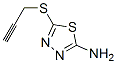 5-(2-Propynylsulfanyl)-1,3,4-thiadiazol-2-ylamine Structure,53918-05-1Structure