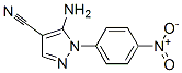 5-Amino-1-(4-nitrophenyl)-1H-pyrazole-4-carbonitrile Structure,5394-41-2Structure