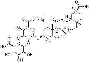 Glycyrrhizic acid ammonium salt Structure,53956-04-0Structure