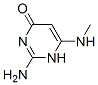 4(1H)-pyrimidinone, 2-amino-6-(methylamino)-(6ci,9ci) Structure,54004-20-5Structure