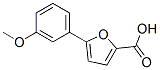 5-(3-Methoxyphenyl)-2-furoic acid Structure,54022-96-7Structure