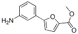 5-(3-Aminophenyl)furan-2-carboxylic acid methyl ester Structure,54023-06-2Structure