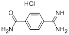 4-Amidinobenzamide hydrochloride Structure,54050-86-1Structure