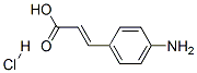 4-Aminocinnamic acid hydrochloride Structure,54057-95-3Structure