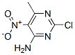 4-Amino-2-chloro-6-methyl-5-nitropyrimidine Structure,5453-06-5Structure